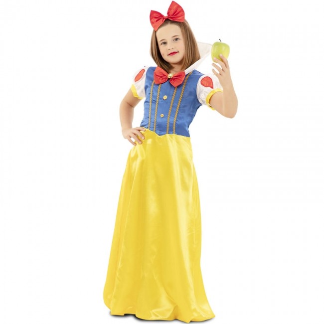 Blanche-Neige Cosplay Enfants Fille Princesse Robe Carnaval Déguisement De  Fête Costume