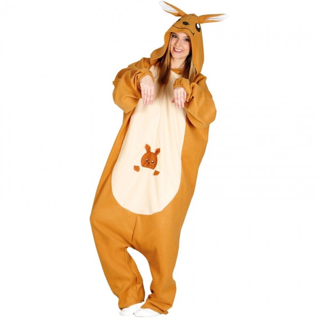 Déguisement pyjama de kangourou pour adulte
