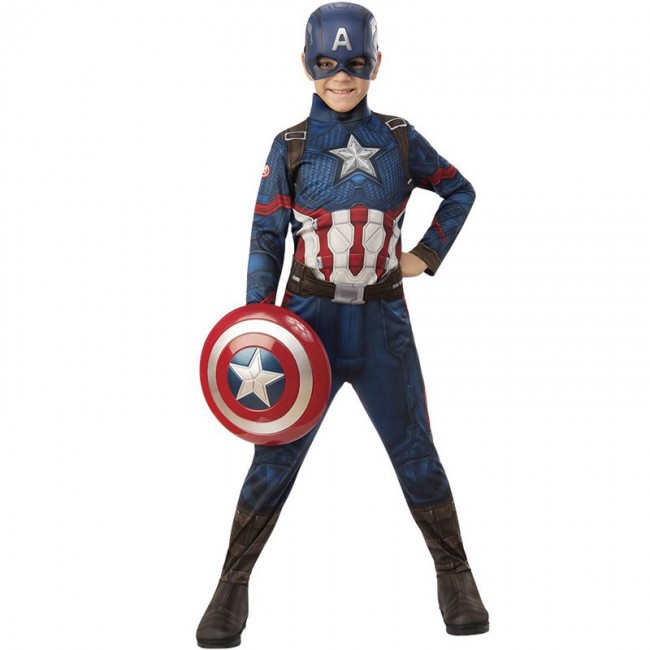 Déguisement Captain America avec bouclier garçon