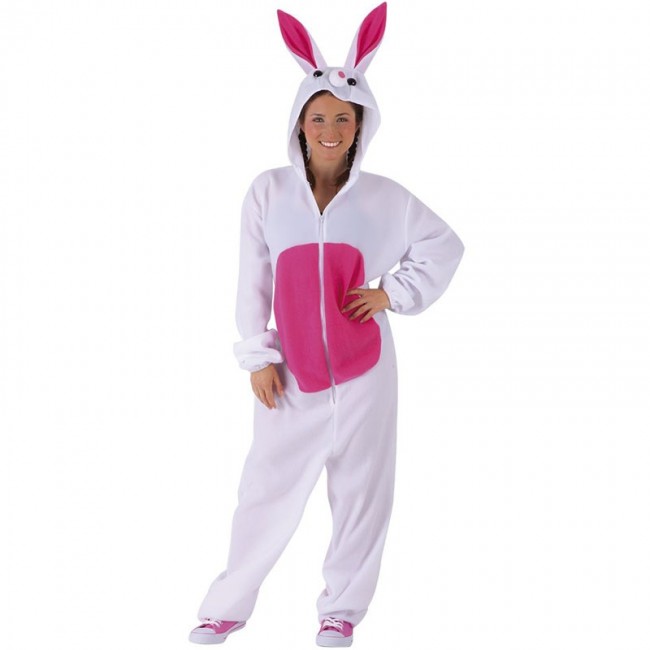 Deguisement Lapin kigurumi rose pour Femme Achat en ligne
