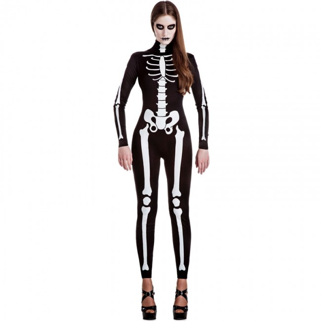 Robe squelette femme outlet