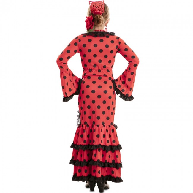 D guisement Flamenco Espagnole fille