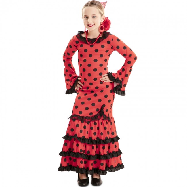 Robe sevillane 2025 fille