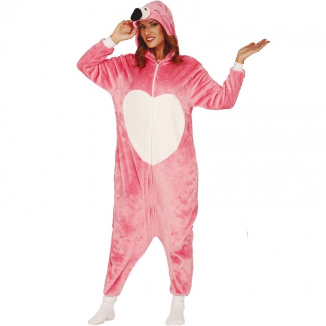 D guisement Flamant Rose Kigurumi pour Adulte Achat en ligne