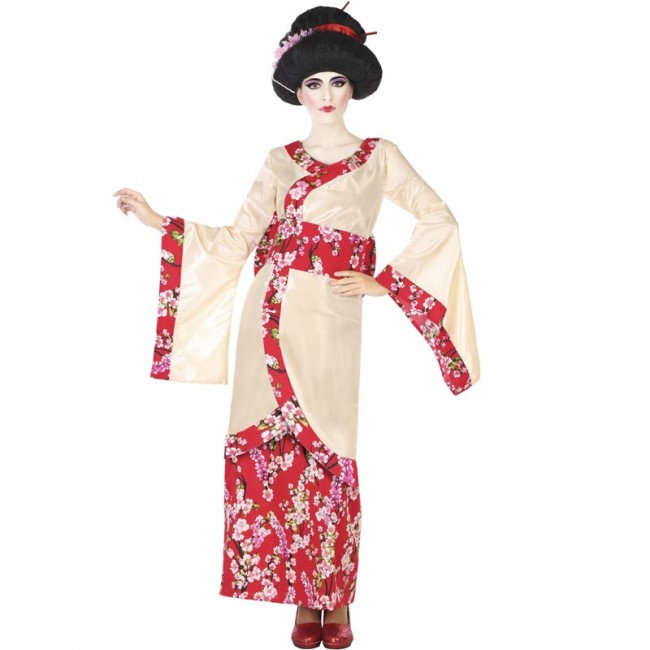 Costume de shop geisha traditionnelle
