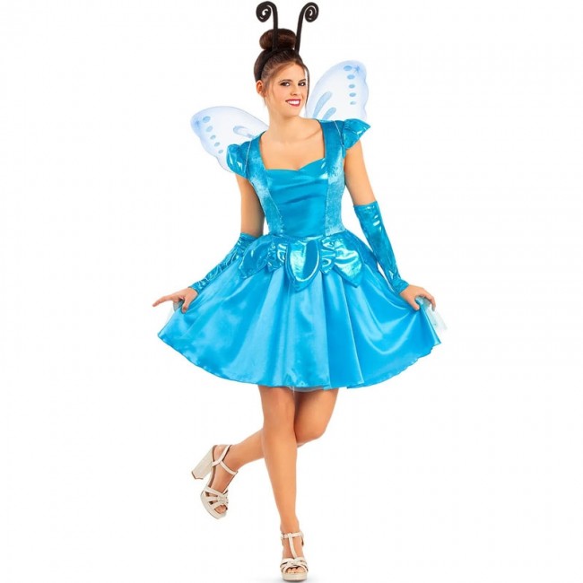 D guisement F e bleue de la for t femme