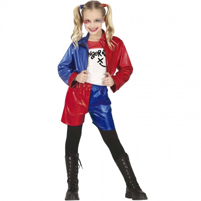 T shirt harley clearance quinn fille