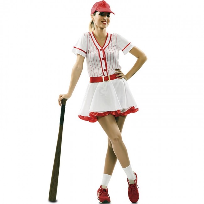D guisement Joueuse baseball r tro pour Femme Achat en ligne