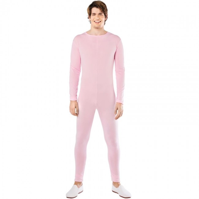 D guisement Justaucorps rose spandex homme
