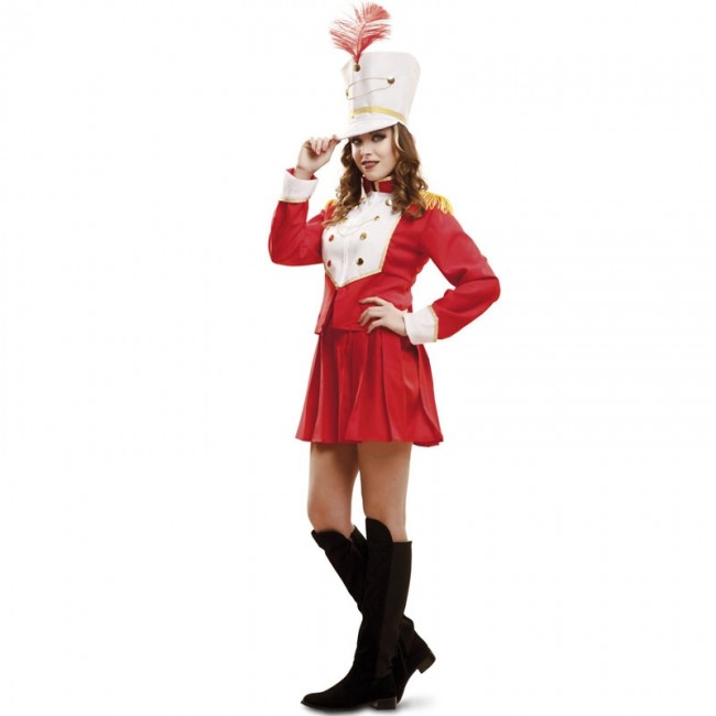 D guisement Majorette Blanche femme