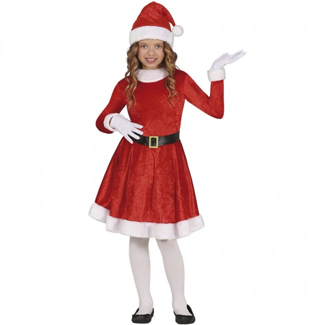 Déguisement Maman Père Noël classique de Noël pour filles 【Achat en ligne】
