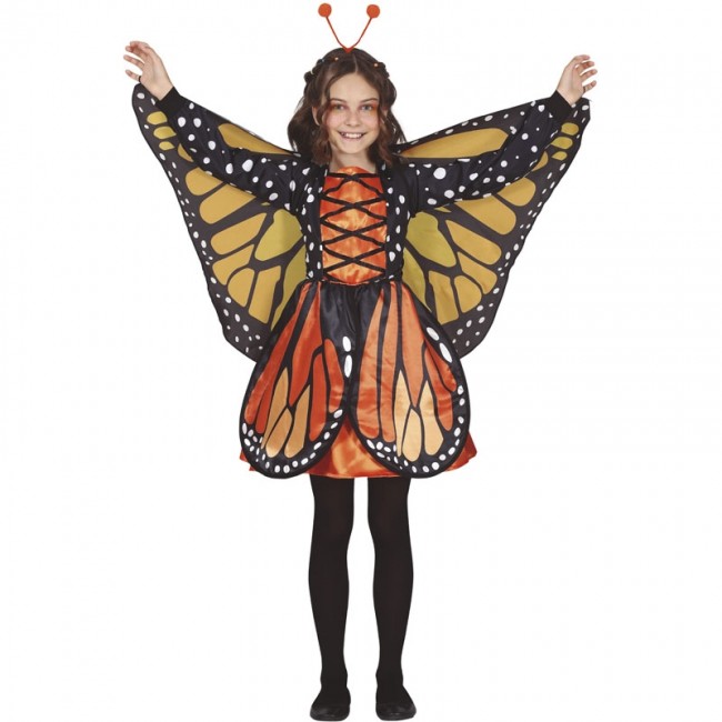 Deguisement Papillon Fille, Ailes Papillon Enfant, Costume Carnaval  Deguisement Halloween, Accessoires Set Cape Papillon Masque Serre Tete  Ailes De