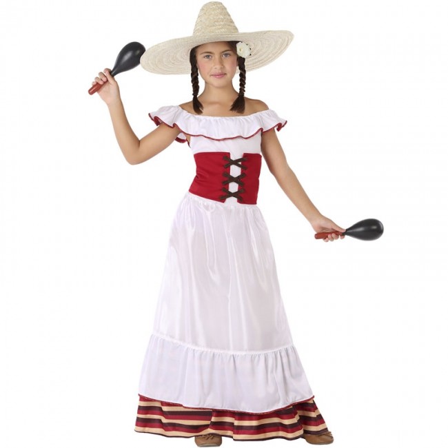Deguisement mexicaine hotsell petite fille