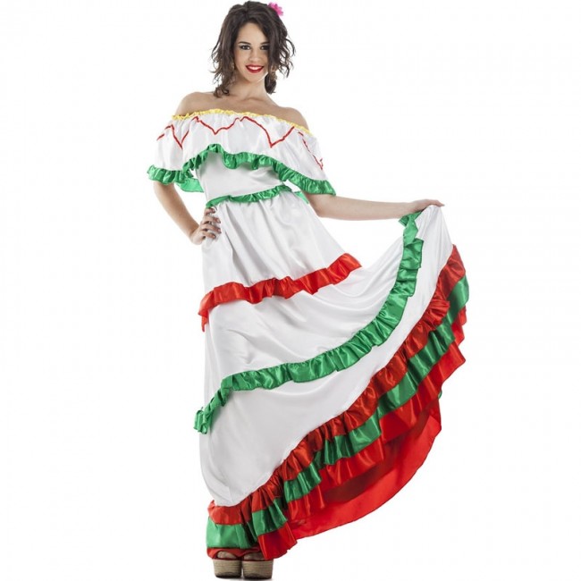 Tenue mexicaine 2025 fille