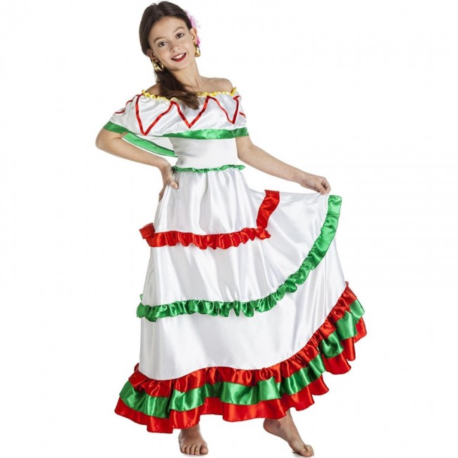 Deguisement mexicaine petite fille deals