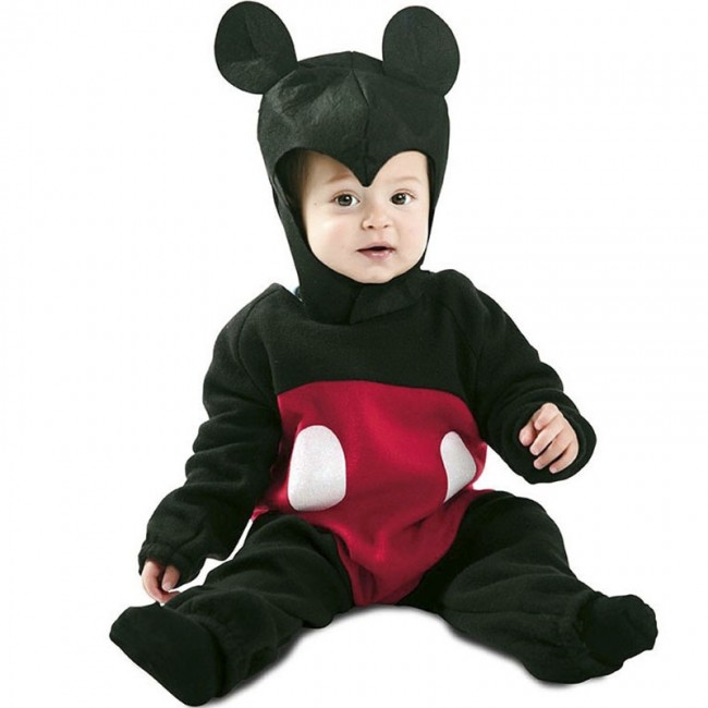 Déguisement Mickey Mouse classique enfant - Disney - Rouge - Polyester - 2  ans