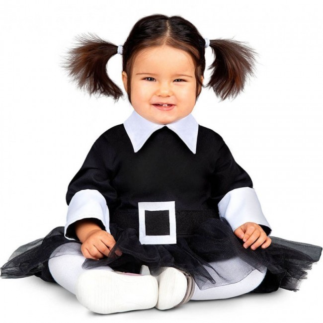 Déguisement uniforme scolaire Mercredi Addams™ enfant