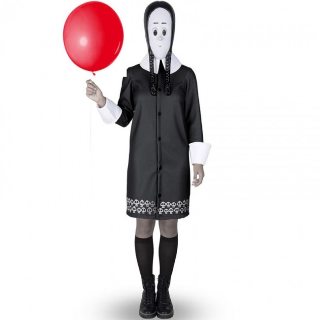 Deguisement Mercredi La Famille Addams Pour Femme Achat En Ligne