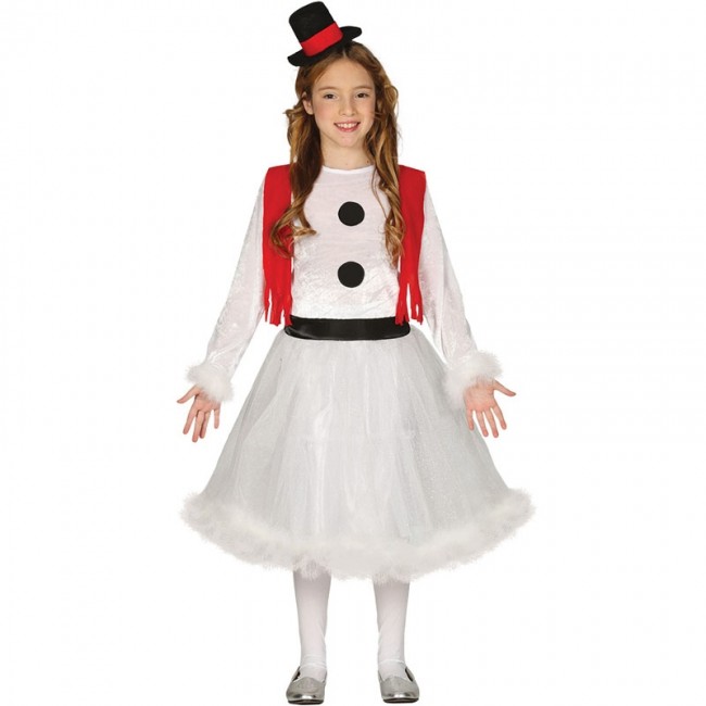 Deguisement Bonhomme de neige de Noel pour filles Achat en ligne