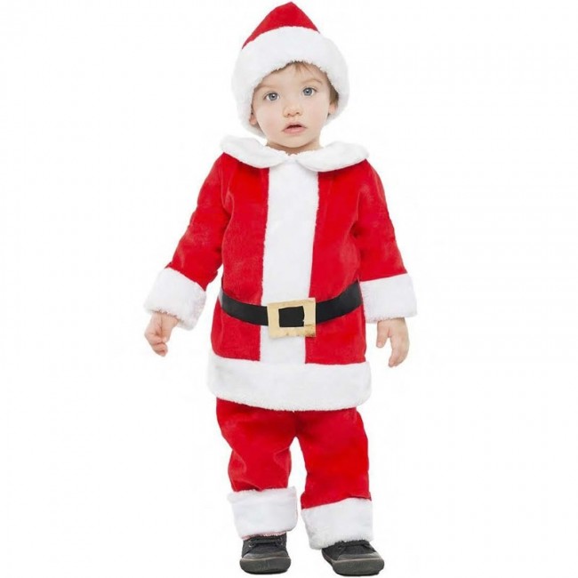 DÉGUISEMENT COSTUME PÈRE NOËL BÉBÉ