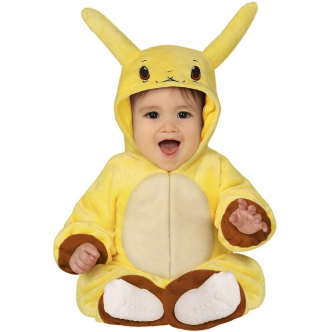 Costume de Pikachu de Pokémon pour bébés et tout-petits