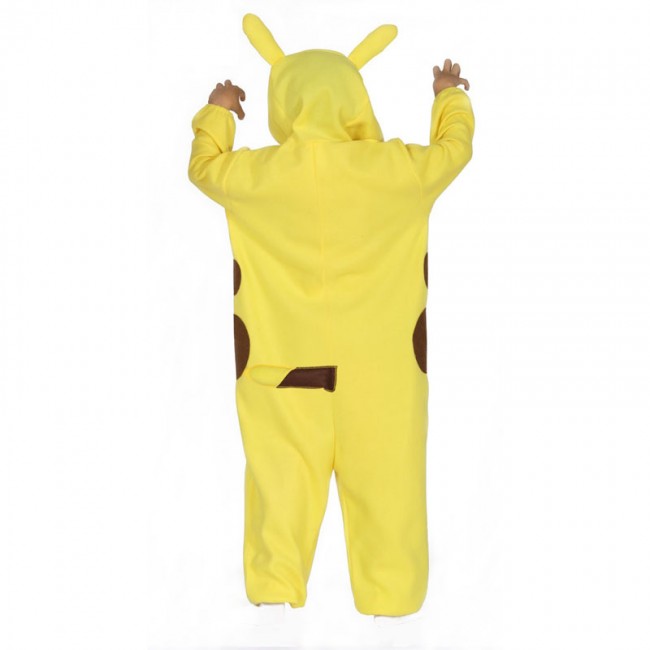Combinaison Pyjama Enfants Pikachu Capuche Gar on Fille