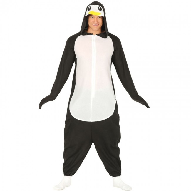 Acheter Pingouin Kigurumi Onesie femmes pyjama adulte Animal entier Cosplay  Costume pyjama flanelle mascotte fête hiver chaud vêtements de nuit