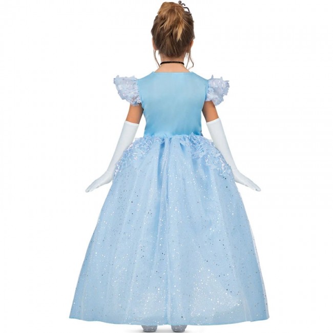 Deguisement Princesse Cendrillon bleue pour fille Achat en ligne