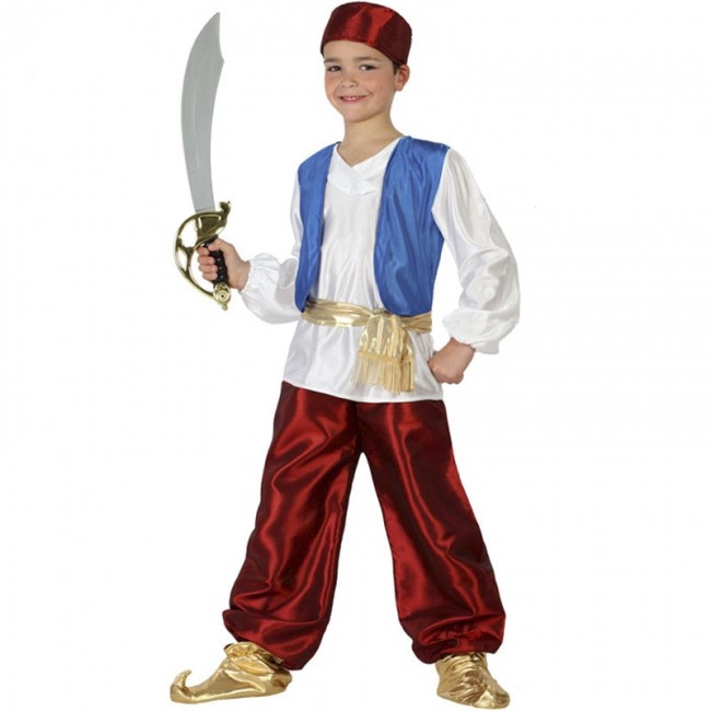 Acheter Costumes de Prince arabe pour enfants garçons, gilet à