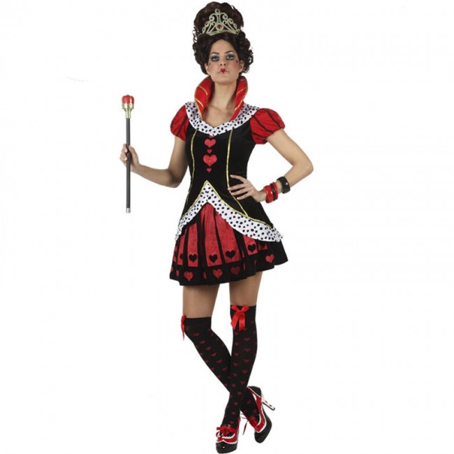 D guisement Reine de C ur m chante femme