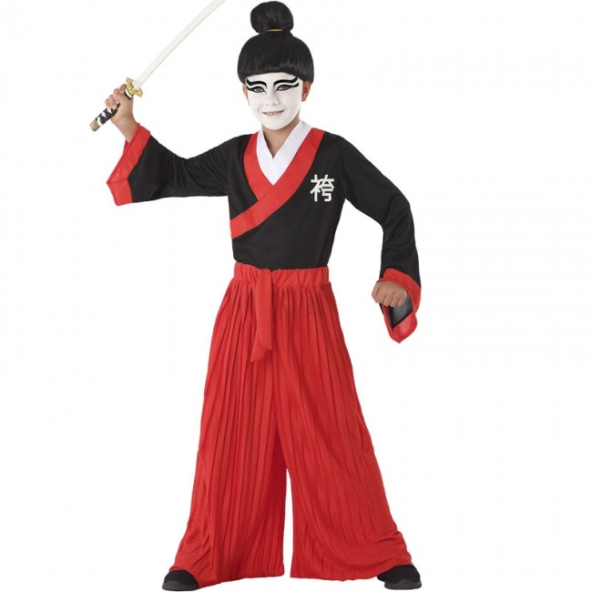 Costume Japonais avec accessoires - Déguisement de toutes tailles