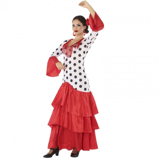 Deguisement robe flamenco femme cheap