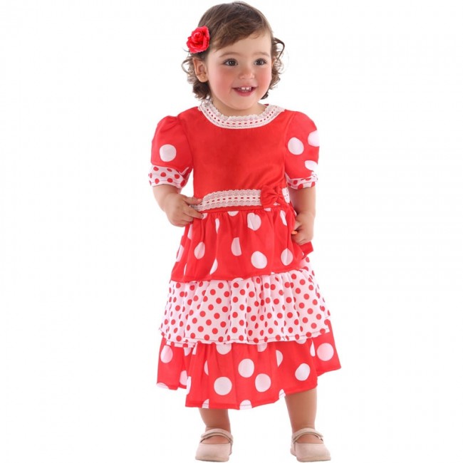Robe flamenco bebe clearance