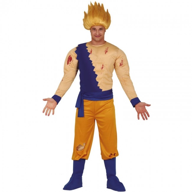 Dragon Ball Goku costume peau adulte super héros Parti Cosplay Zentai