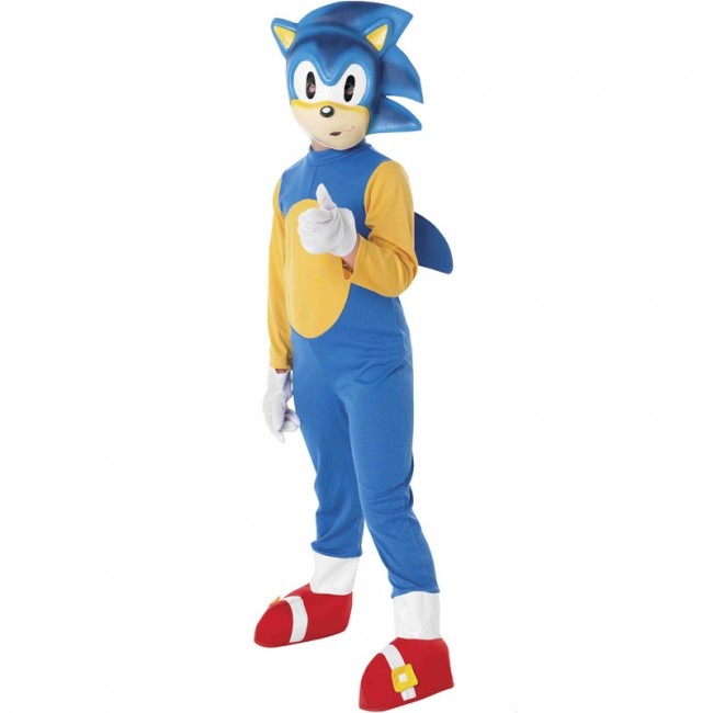 Costumes Sonic Pour Enfants, Figurines De Personnage De Jeu D'hallow