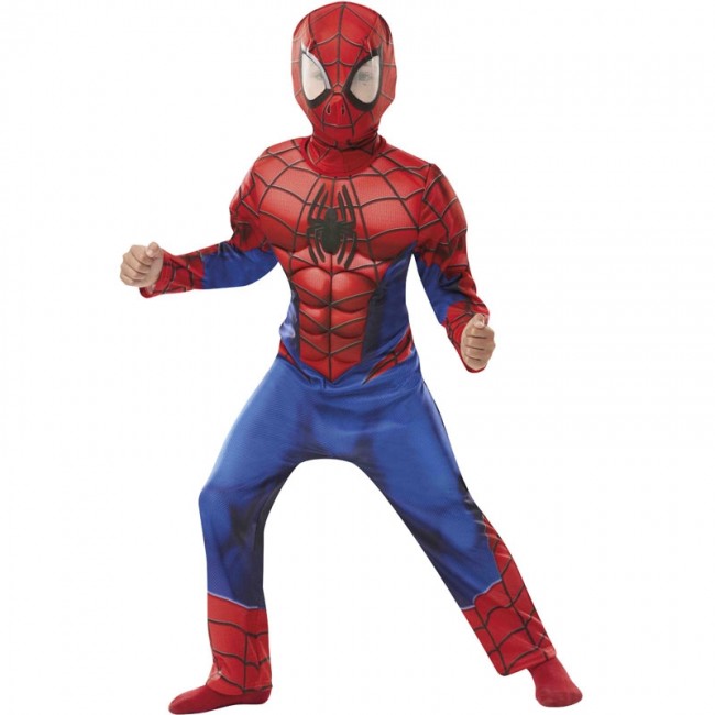 Costume Spiderman Deluxe de Marvel pour garçons【Achat en ligne】