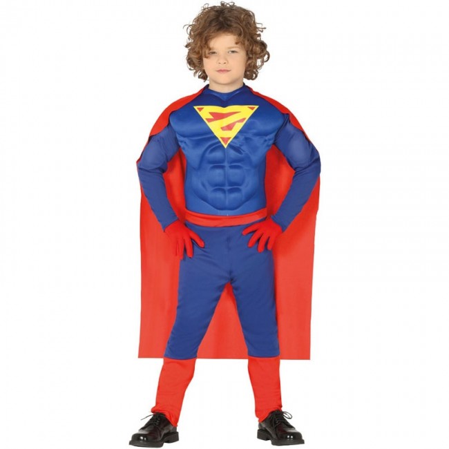 Costume de carnaval enfant super-héros - Taille: 7-9 ans