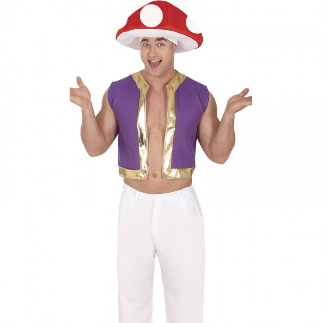 ▷ Déguisement Toad de Super Mario pour homme