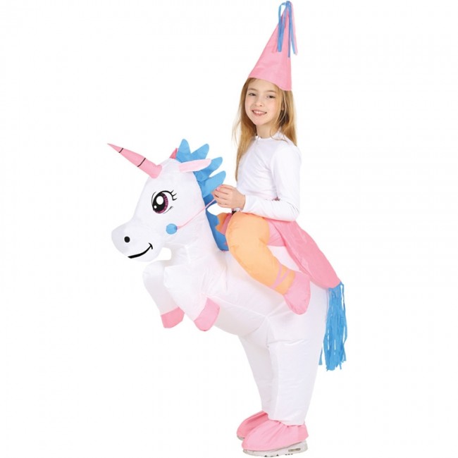 Costume licorne gonflable pour enfants - Petits Moussaillons