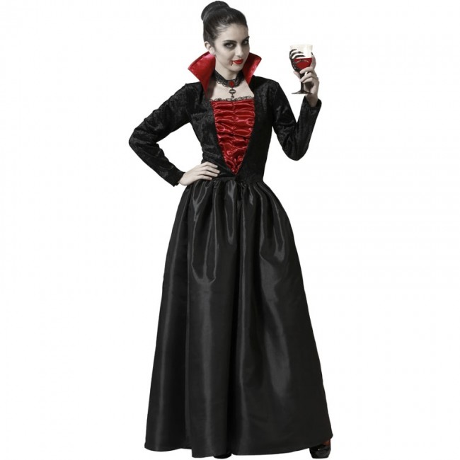 Déguisement femme vampire delux Halloween taille M