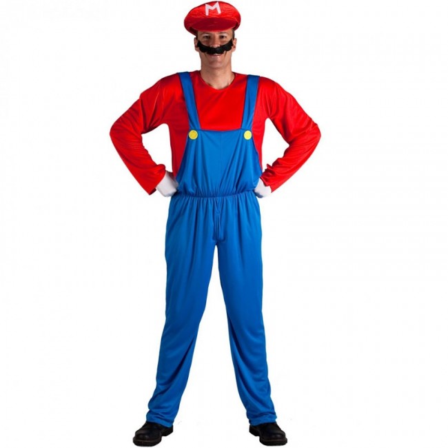 ▷ Déguisement Jeu vidéo Super Mario pour homme