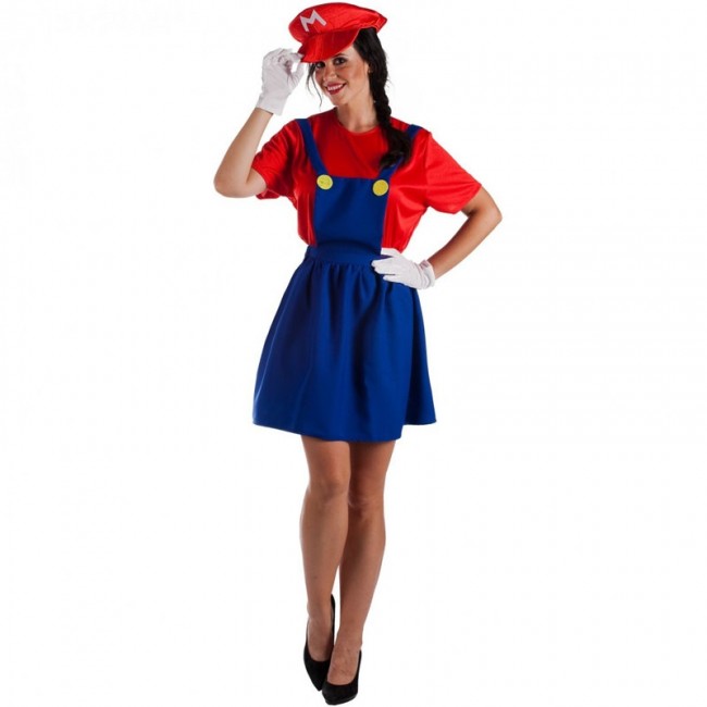 Soldes Deguisement Super Mario Femme - Nos bonnes affaires de