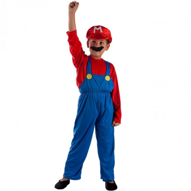 Déguisement Jeu vidéo Super Mario garçon