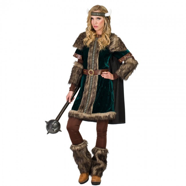Costume pour adultes vikings fête carnaval costume 