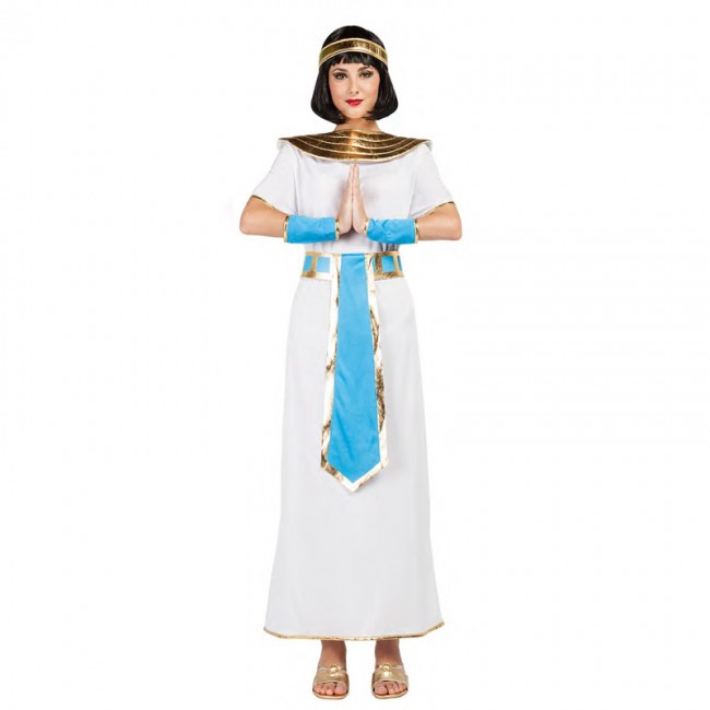 Déguisement reine égyptienne bleue femme grande taille