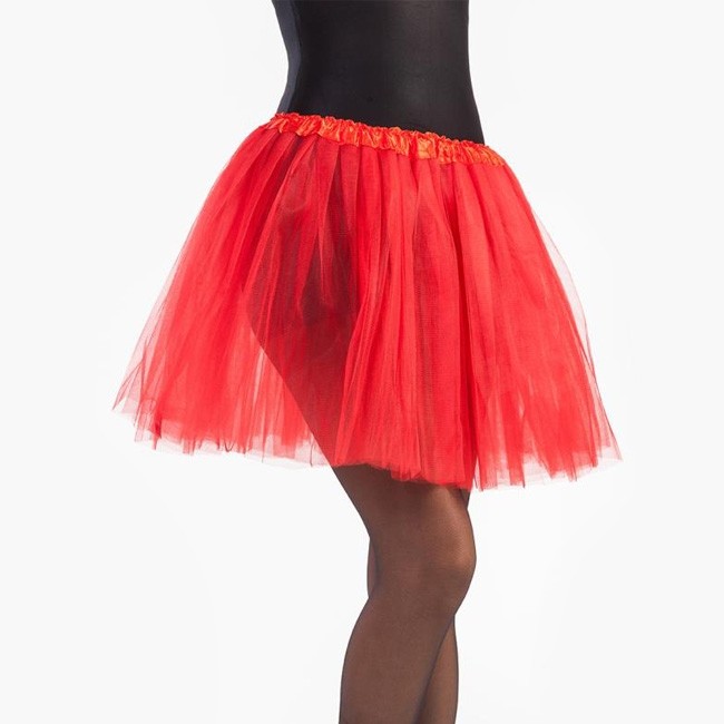 Jupe tulle rouge femme shop