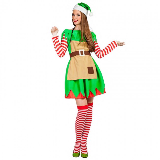 Collant d'elfe de noël pour déguisement