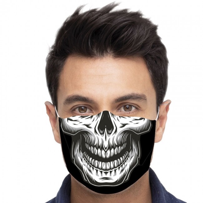Masque Bouche de Squelette