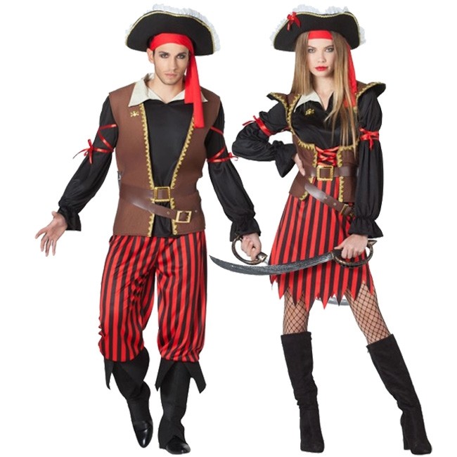 Déguisement Couple Pirate