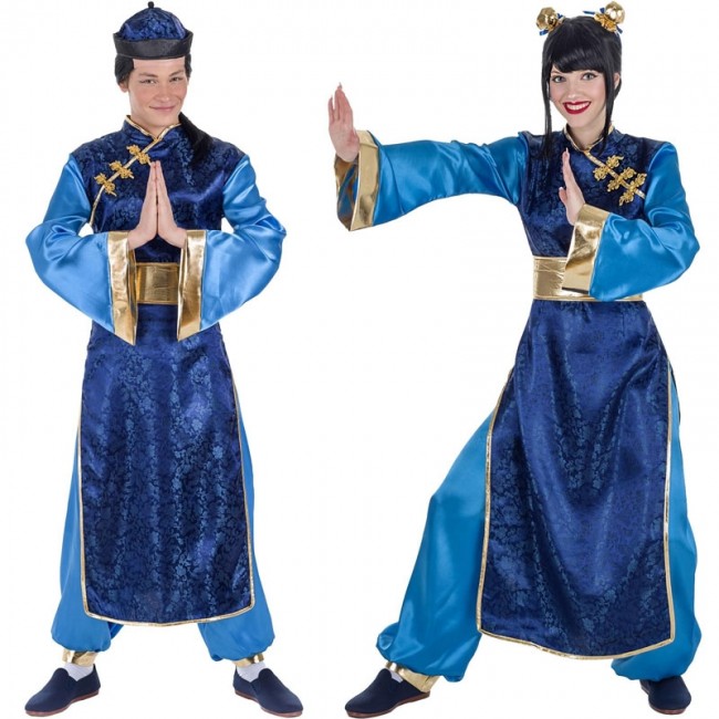 Deguisement chinois couple deals